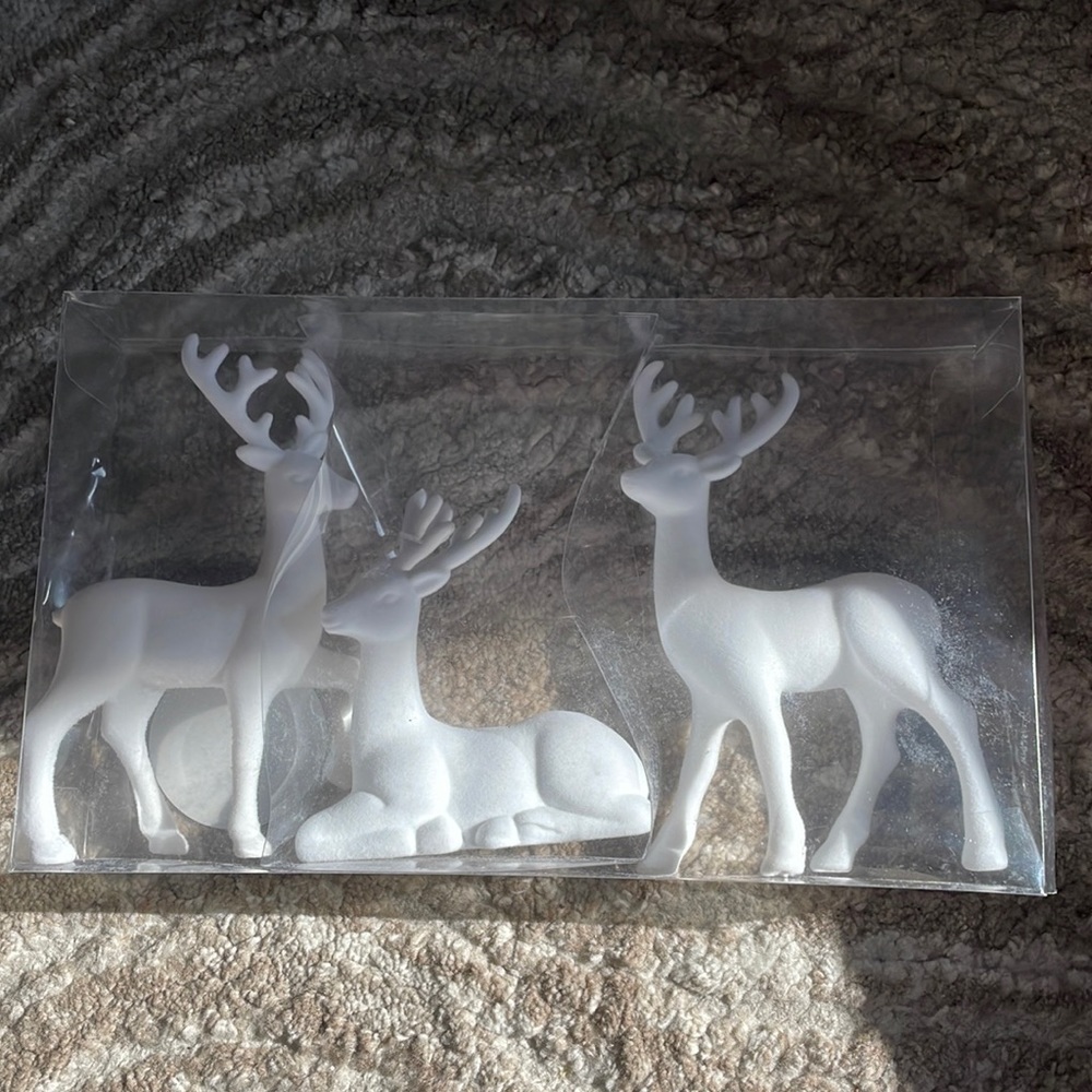 Target white deer